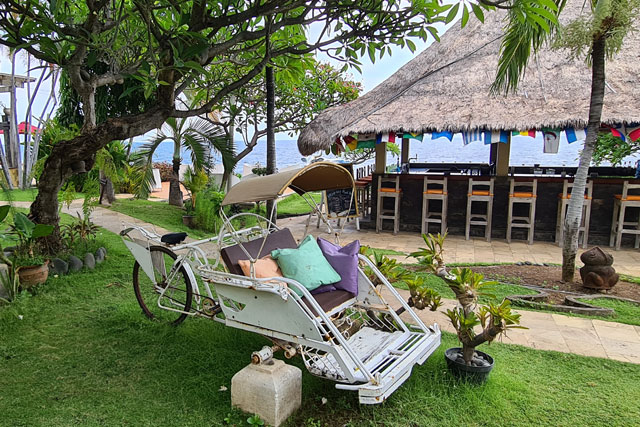 Bali Hotel mit Meerblick